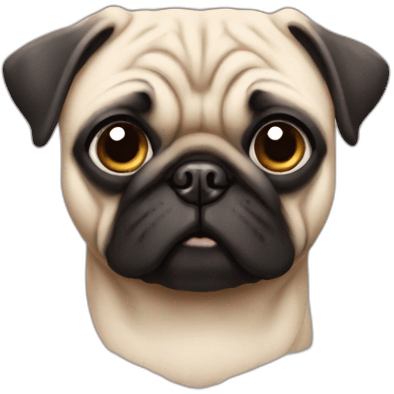 Pug emoji