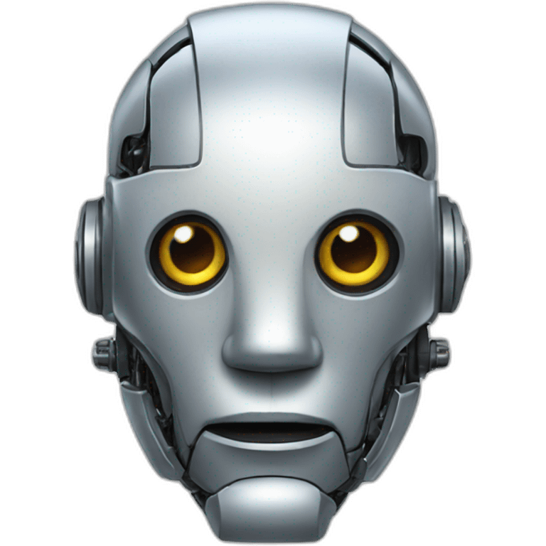 robot head emoji