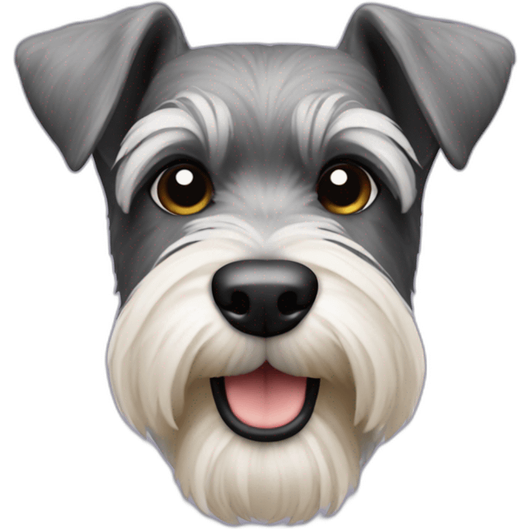 schnauzer miniature emoji