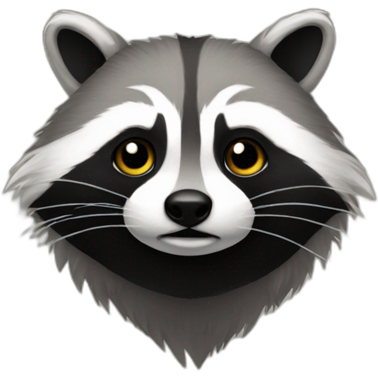 Trash panda emoji