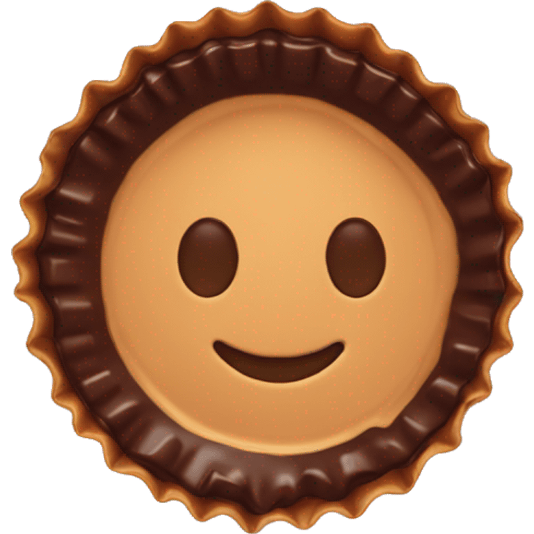 Peanut butter cup emoji