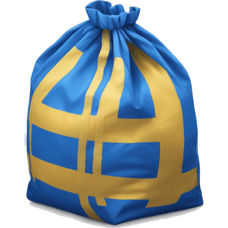 Big blue ikea bag emoji