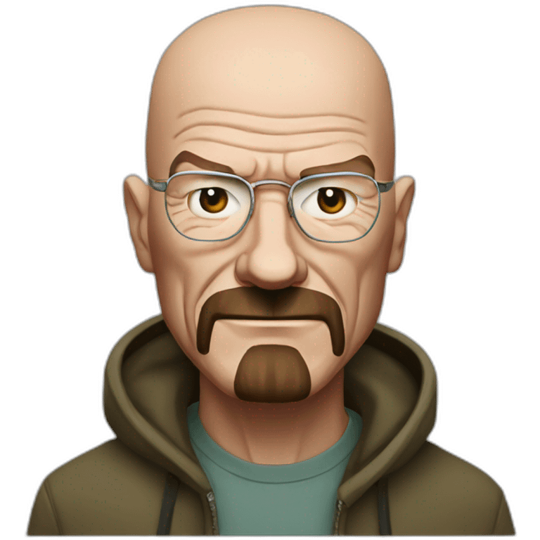 Walter White with a Maurits emoji