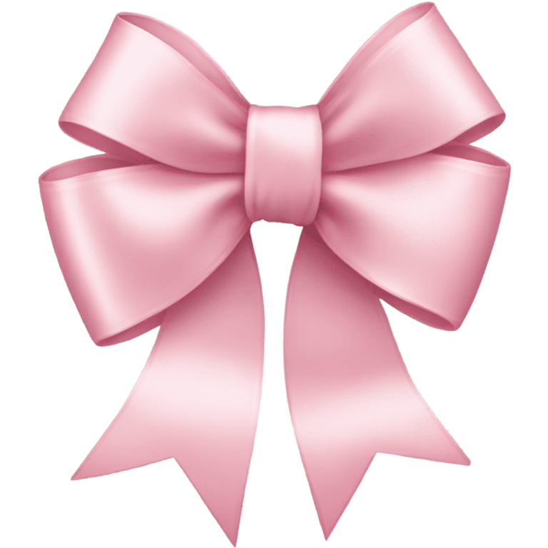 light pink ribbon bow emoji | AI Emoji Generator