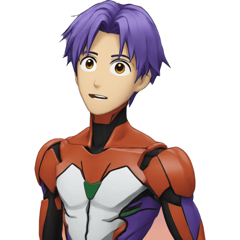 surprise evangelion cartoon emoji