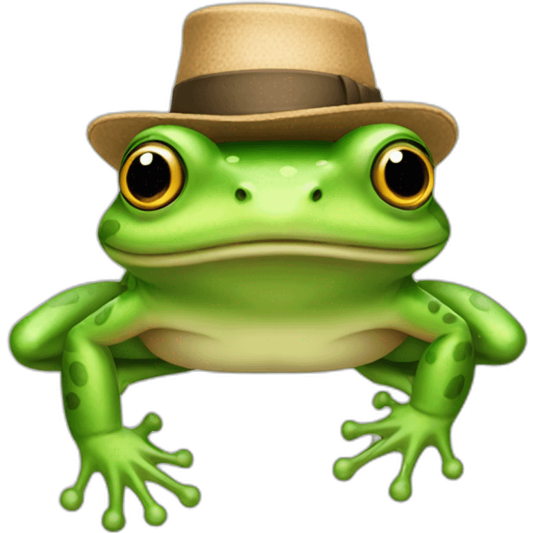 frog in the hat emoji