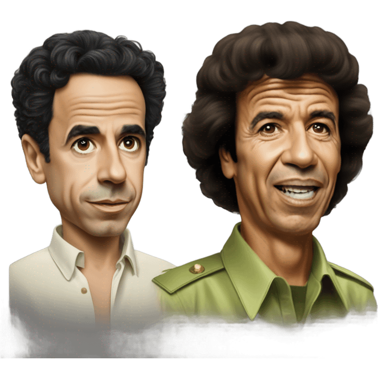 Photo realistic, Frankie muñiz and Muammar Gaddafi emoji