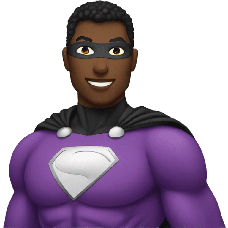 Gay superhero  emoji