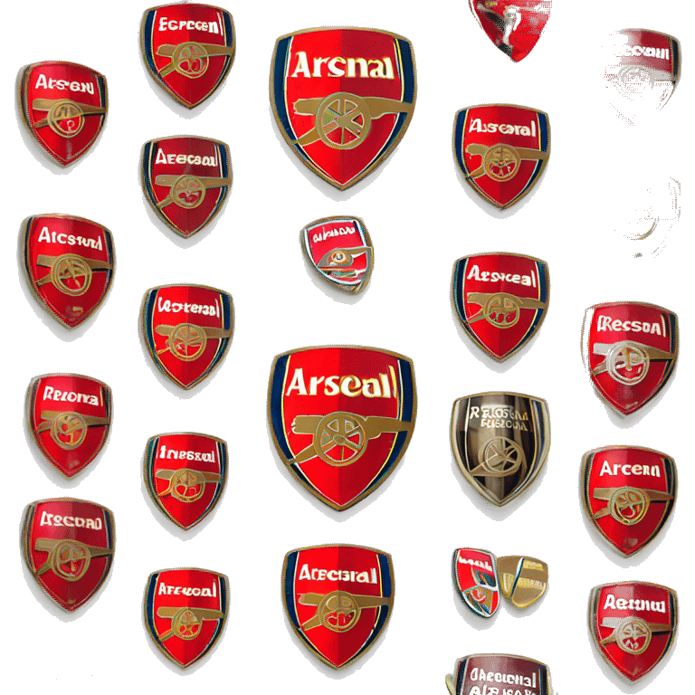 Arsenal football badge emoji