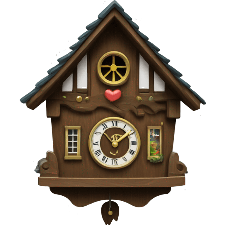 Cuckoo clock emoji