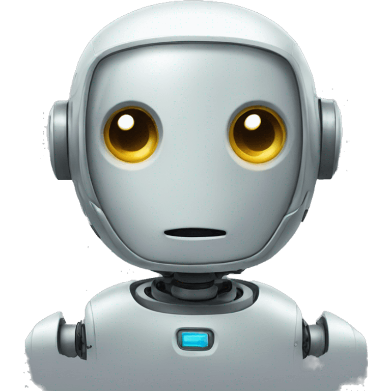 curious robot emoji