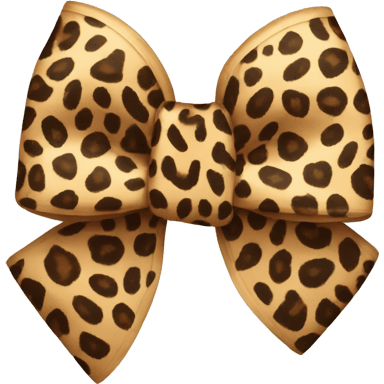 leopard bow emoji