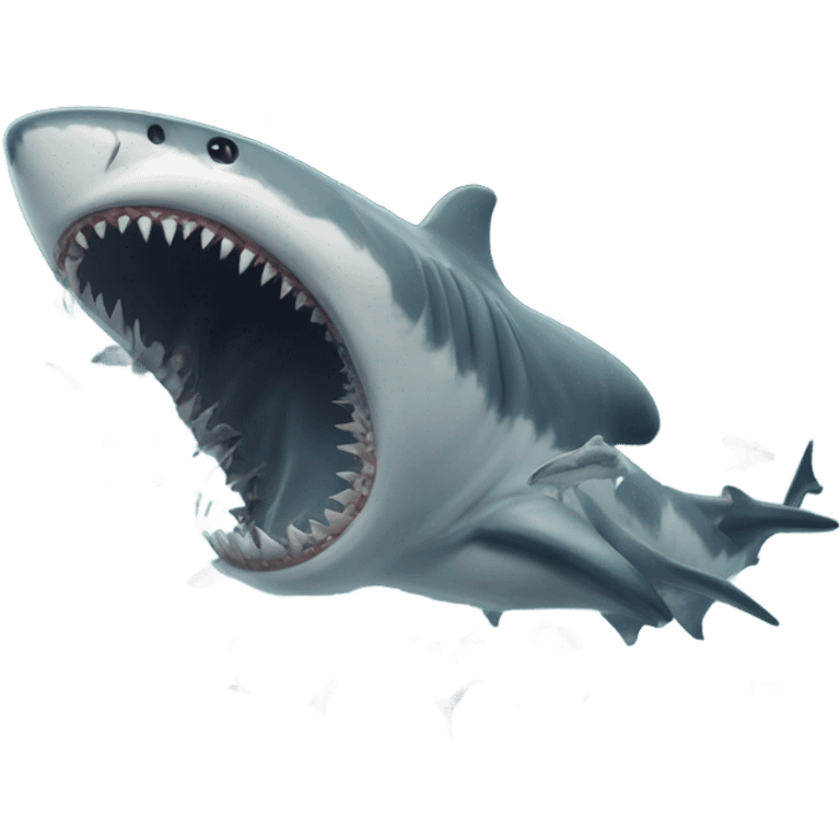 Shark tornado emoji