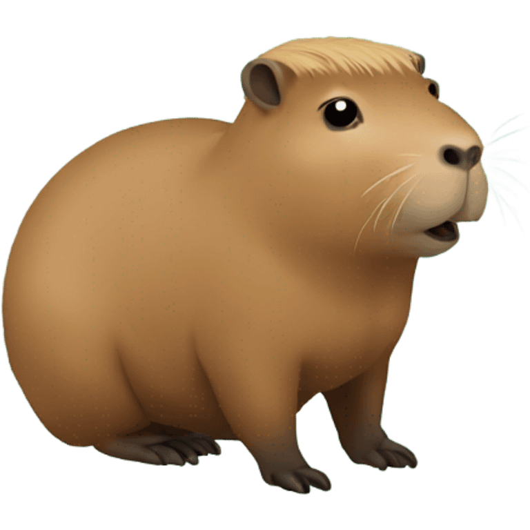 Capybara new years  emoji