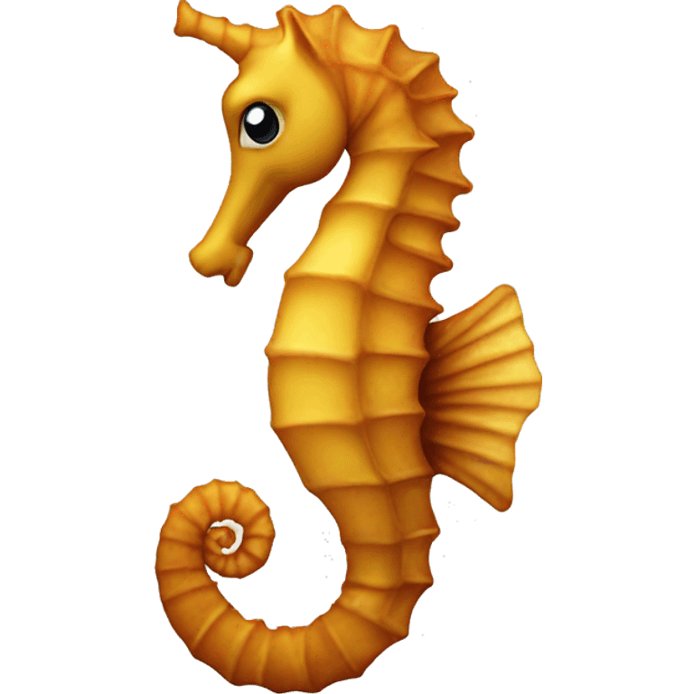 The Iphone seahorse emoji