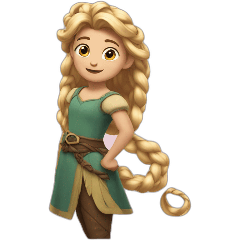 Raiponce emoji