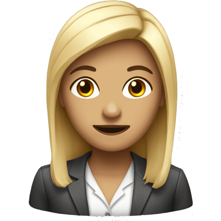 virtual assistant hispter emoji