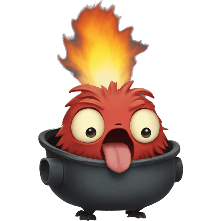 Calcifer Howl’s Moving Castle emoji