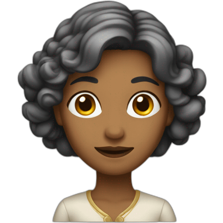 femme châtain 40 ans emoji