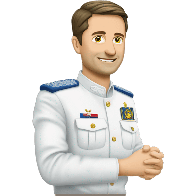 Zelensky with a NATO  emoji