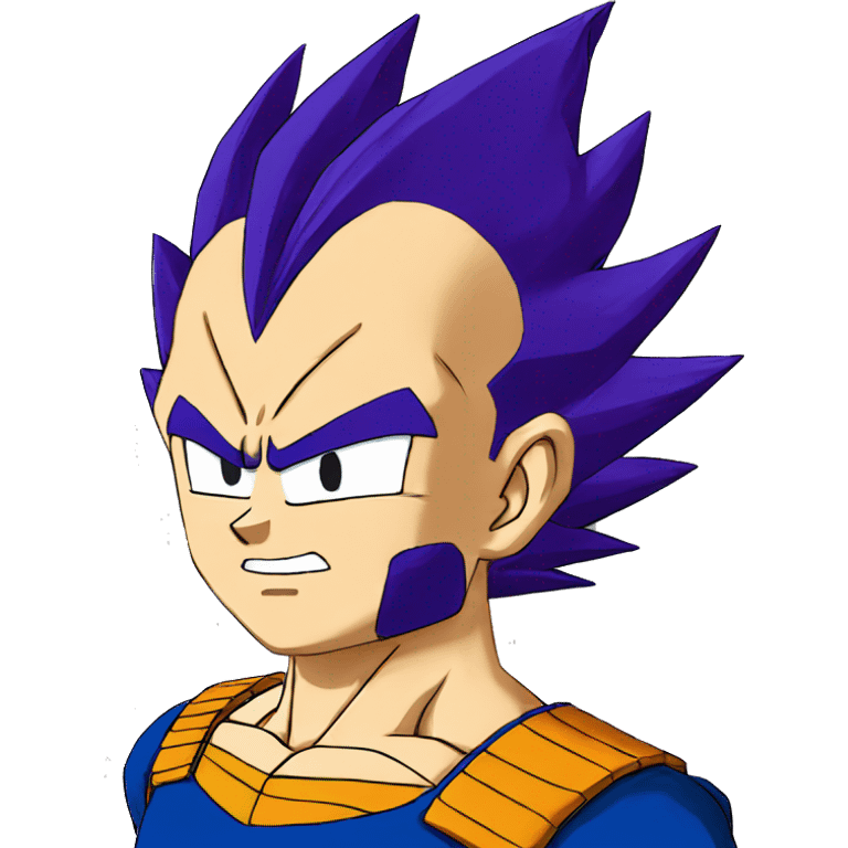 Vegeta dragon ball emoji