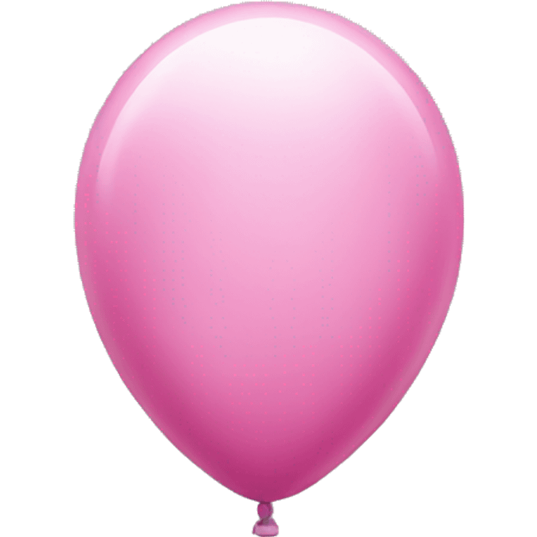 Pink balloon emoji