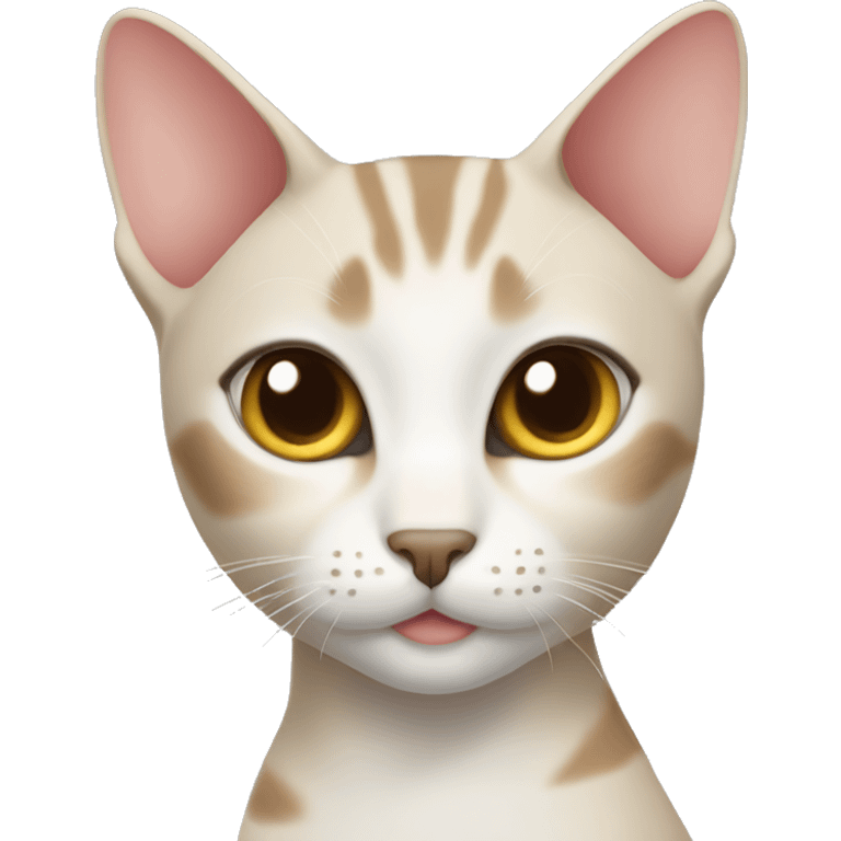 Oriental short hair cat emoji