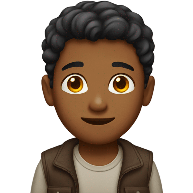 Brown boy emoji