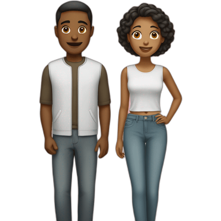 mixed couple emoji