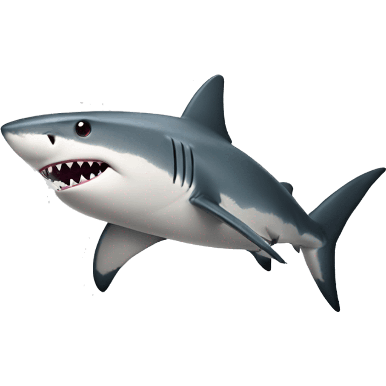 Picture of a shark  emoji