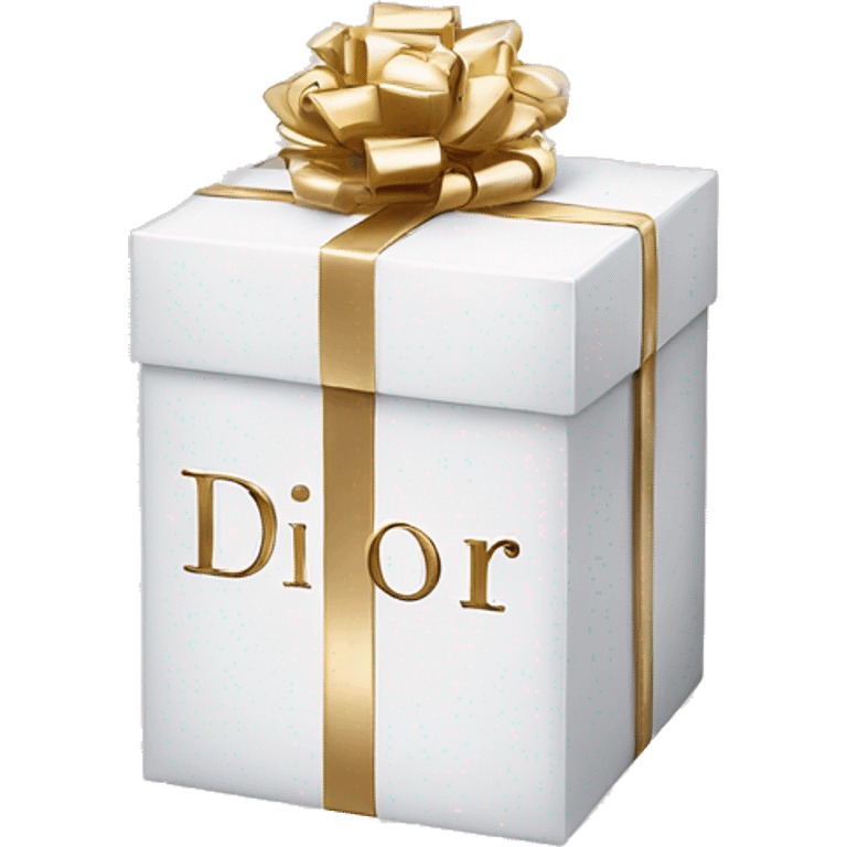 Dior-logo-Gift-box emoji