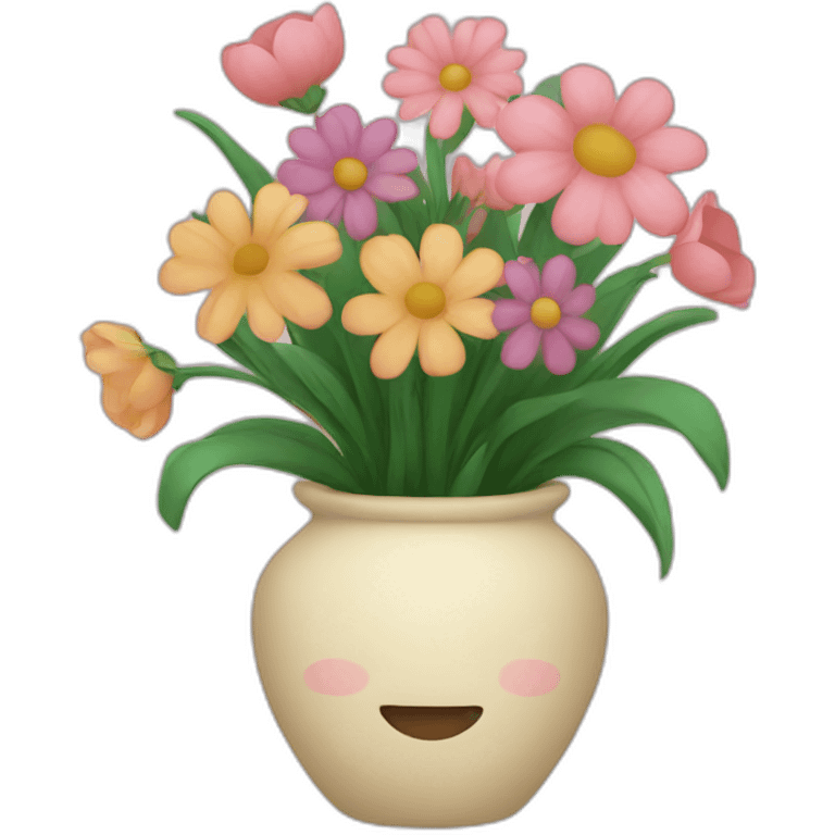 flowers in a vase emoji