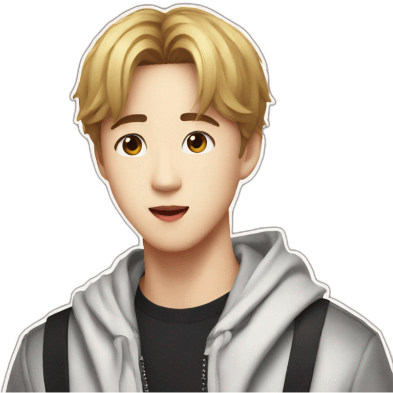 bts jin emoji