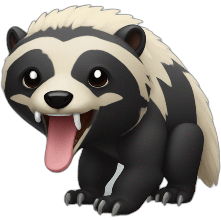 Honeybadger emoji