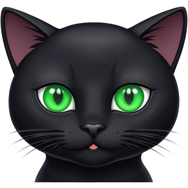 Black cat emoji