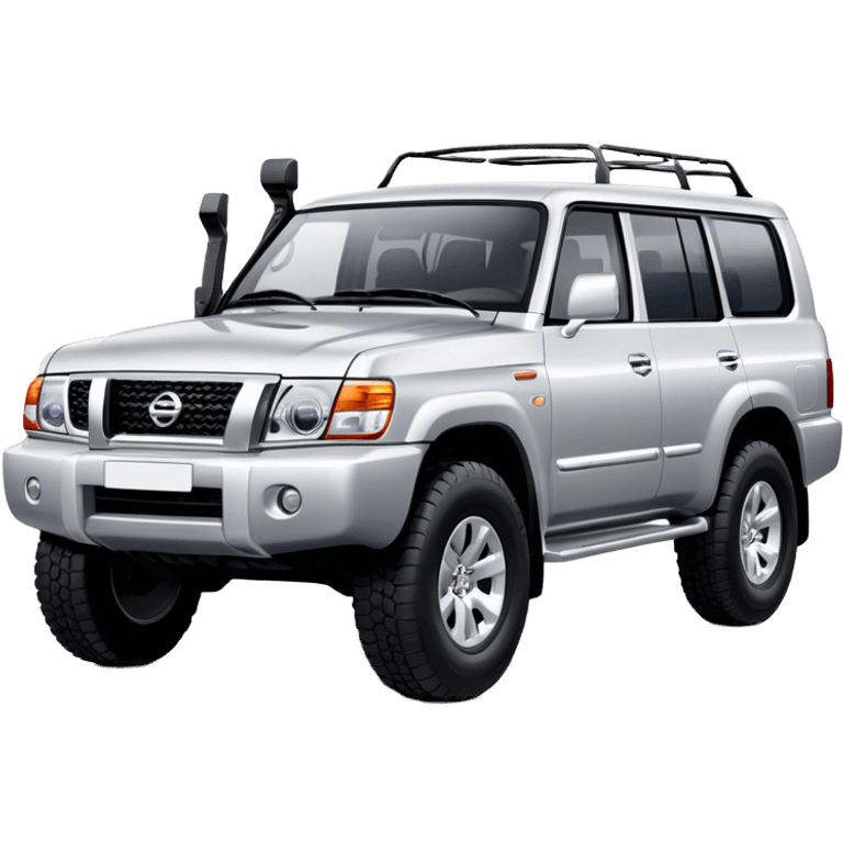 Nissan Patrol y62 - Nissan (Model Year: 2022) (Iconic colour: Silver) emoji