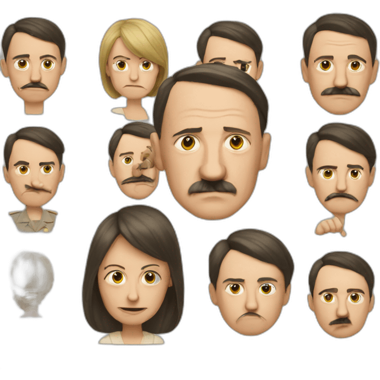 Hitler et sa mère emoji