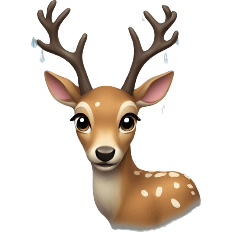 Rain deer  emoji