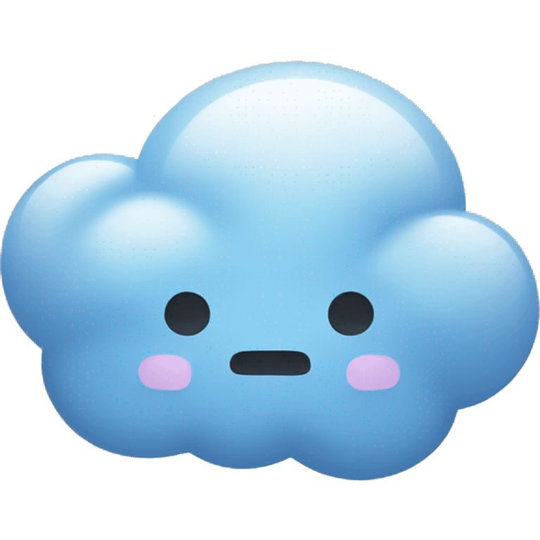 Think cloud emoji