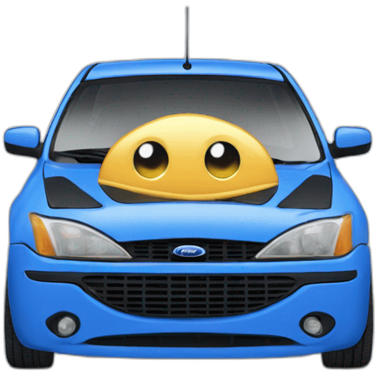 car ford focus 1999 in blue honolulu five doors emoji