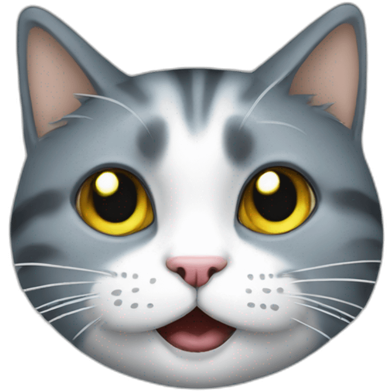 Un Chat qui fume un sdeh emoji