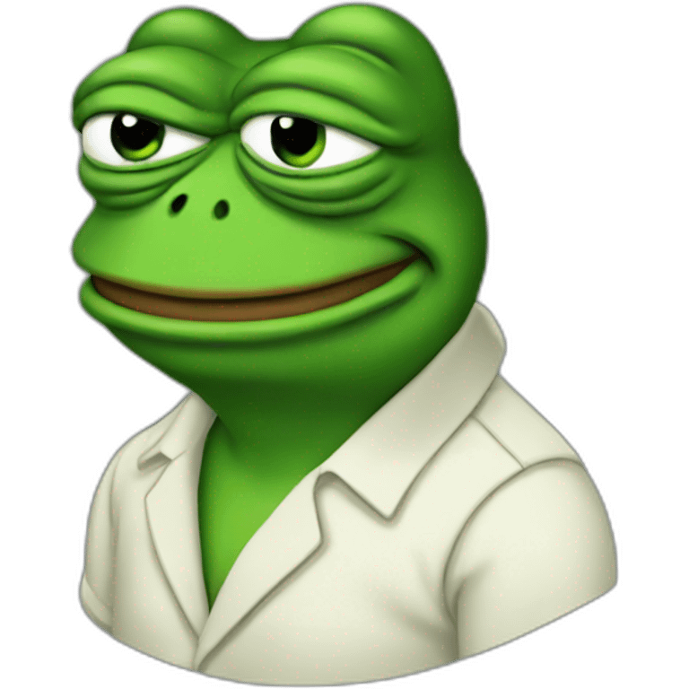 pepe frog programmer emoji