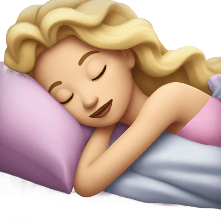 Sleeping beauty emoji