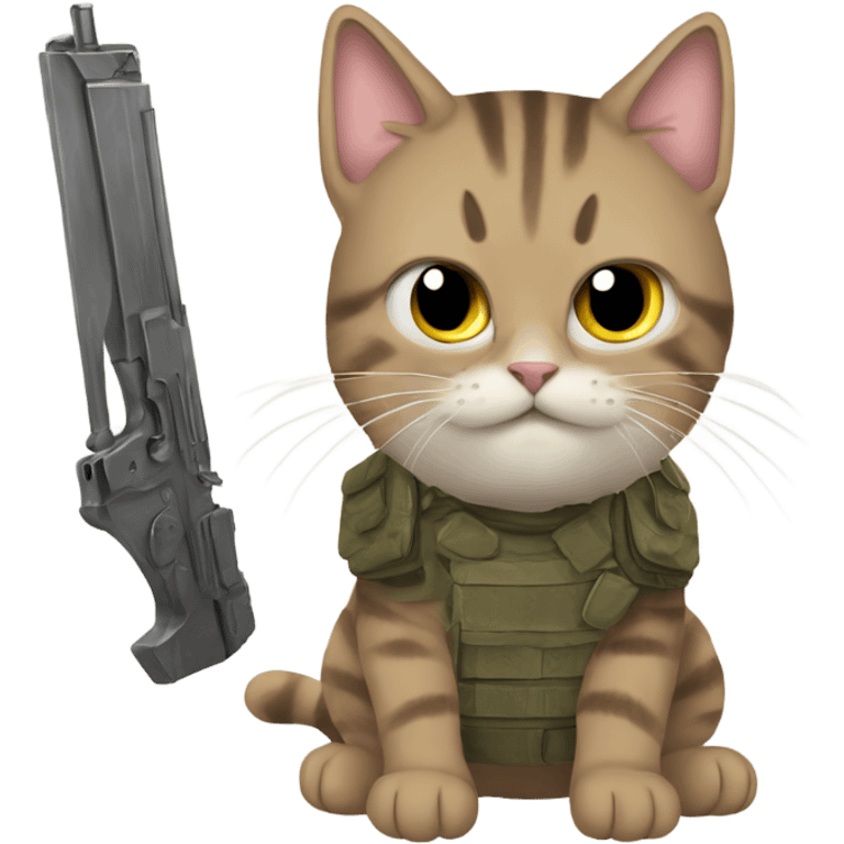 Cat arme emoji