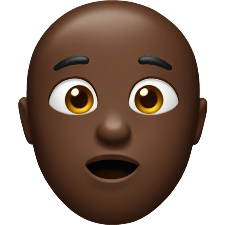 one single chocolate emoji