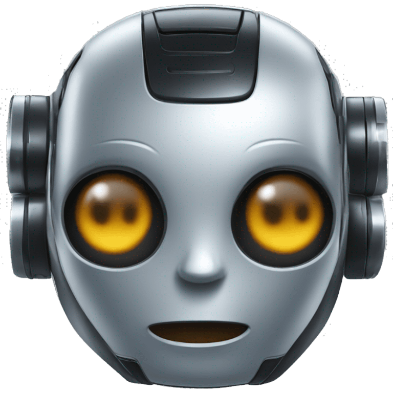 A robot chating emoji