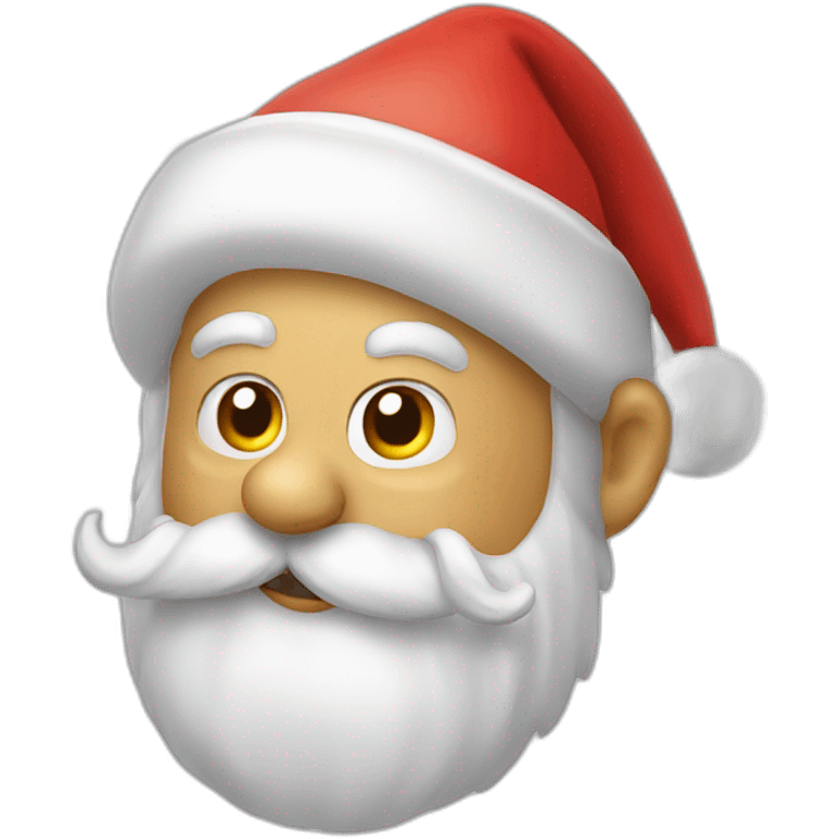 Santa Claus home emoji