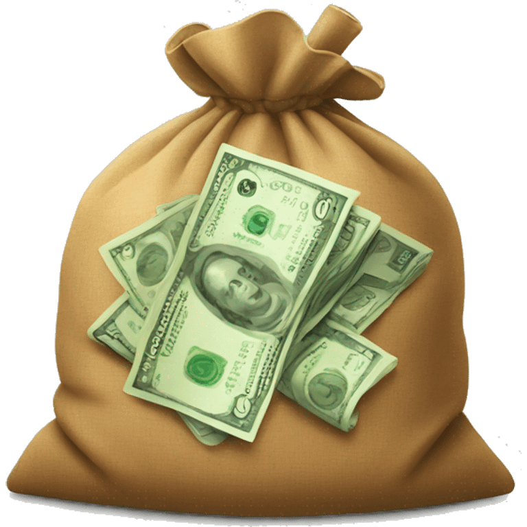 irish bag of money emoji