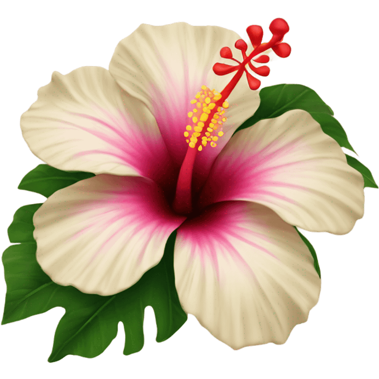 Hibiscus flower emoji