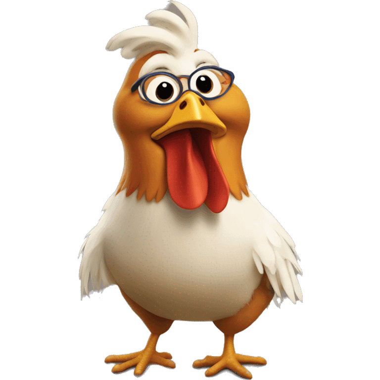 Chicken little  emoji